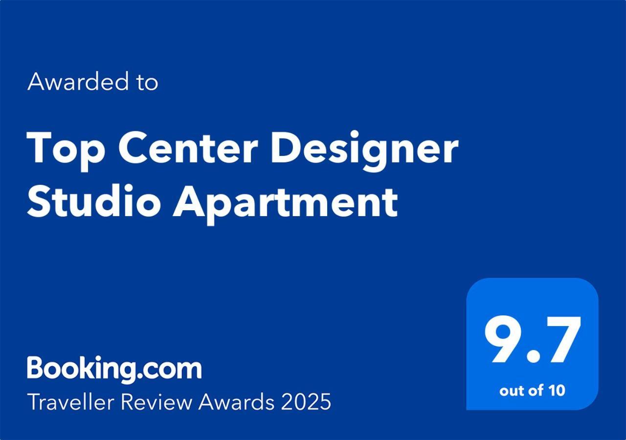 Top Center Designer Studio Apartment Sofia Buitenkant foto
